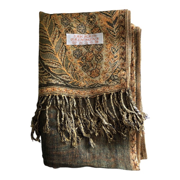 PASHMINA SCARF/WRAP 70x27” - Picture 6 of 7